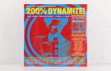 Various Artists – 200% Dynamite! (red & blue vinyl version) – Vinyl 2LP