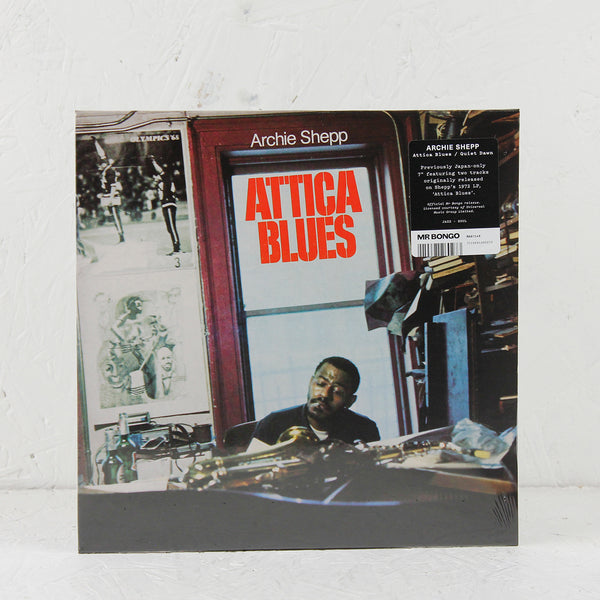 レア7インチ盤！ARCHIE SHEPP / ATTICA BLUES 2023年、最初に聴いたレコードは『ATTICA BLUES』｜五辺宏明