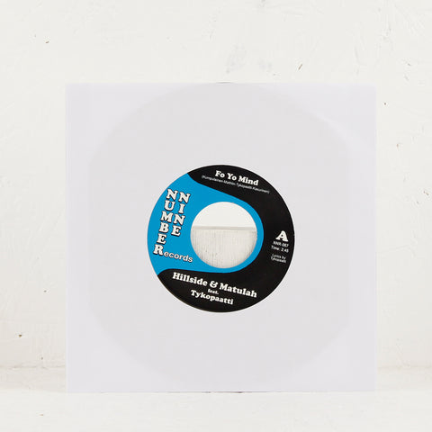 Hillside / Matulah b/w Fo Yo Mind Hillside / Matulah b/w Fo Yo Mind