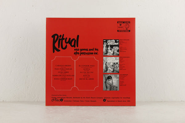 nico gomez / Ritual / LPレコード RITUAL/NICO GOMEZ/ニコ・ゴメス/VINYL LP / RARE GROOVE A to Z 完全