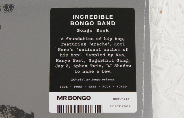 Bongo Rock: Deluxe 40th Anniversary Edition – Vinyl LP – Mr Bongo