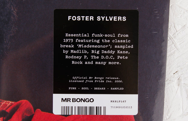Foster Sylvers – Vinyl LP/CD – Mr Bongo