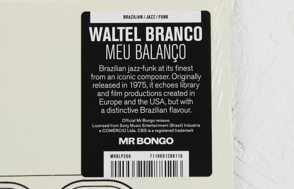 Waltel Branco - Meu Balanço – Vinyl LP/CD – Mr Bongo
