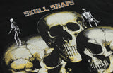 Skull Snaps T-Shirt - Black