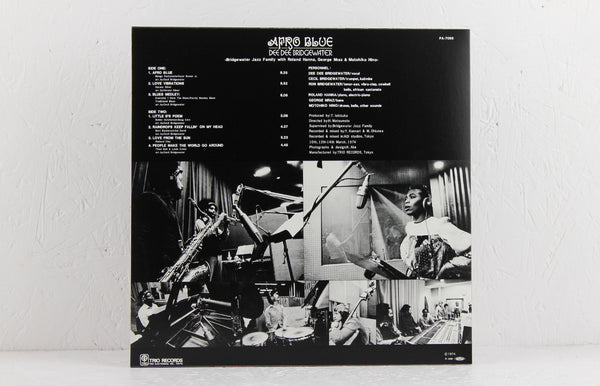 LP：DEE DEE BRIDGEWATER AFRO BLUE アフロ・ブルー ディディ・ブリッジ・ウォーター：帯付 Dee Dee Bridgewater - Afro Blue (LP) \u2013 Further Records