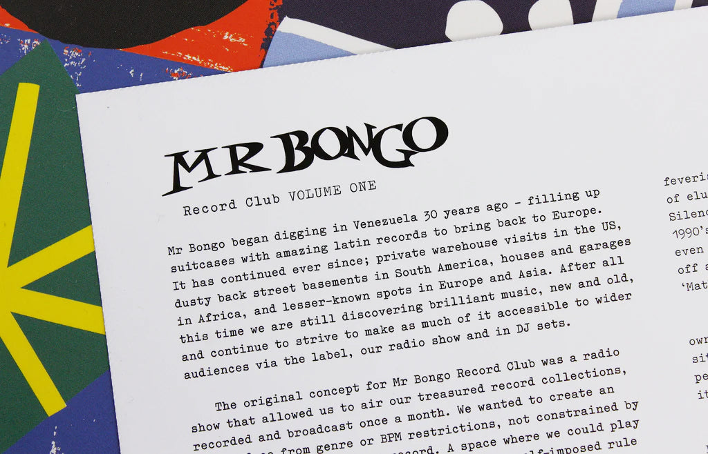 Mr Bongo Record Club