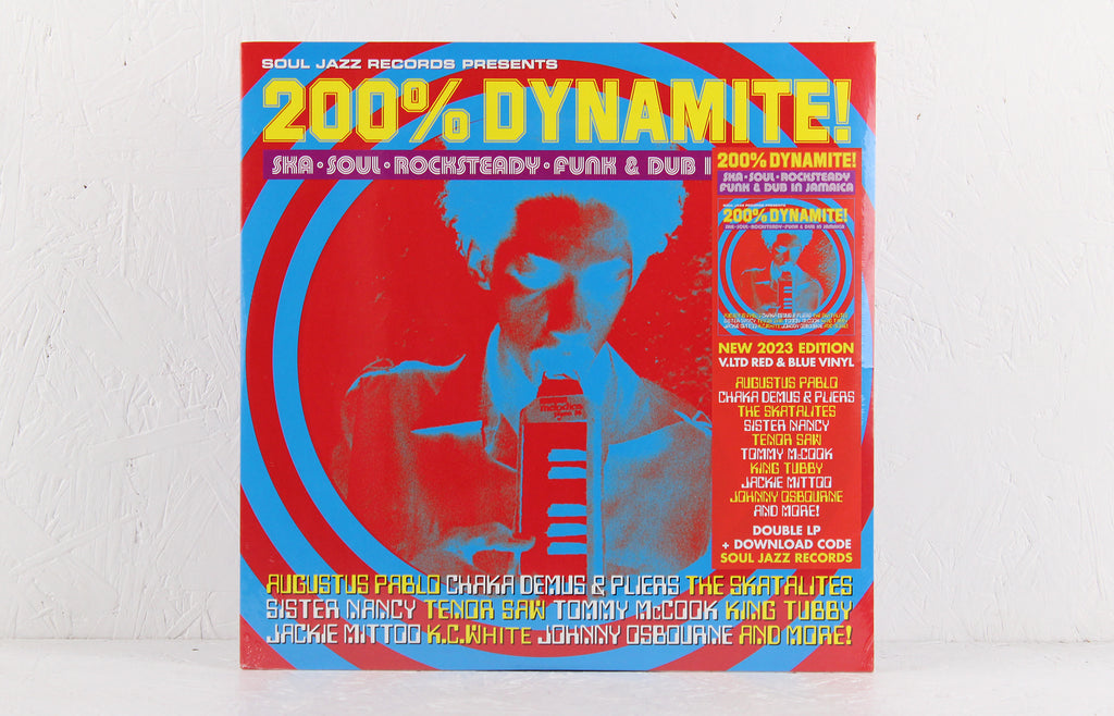 200% Dynamite! (red & blue vinyl version) – Vinyl 2LP