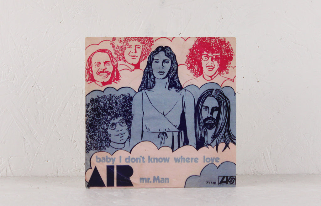 Baby I Don't Know Where Love / Mr. Man (blue vinyl) – Vinyl 7"