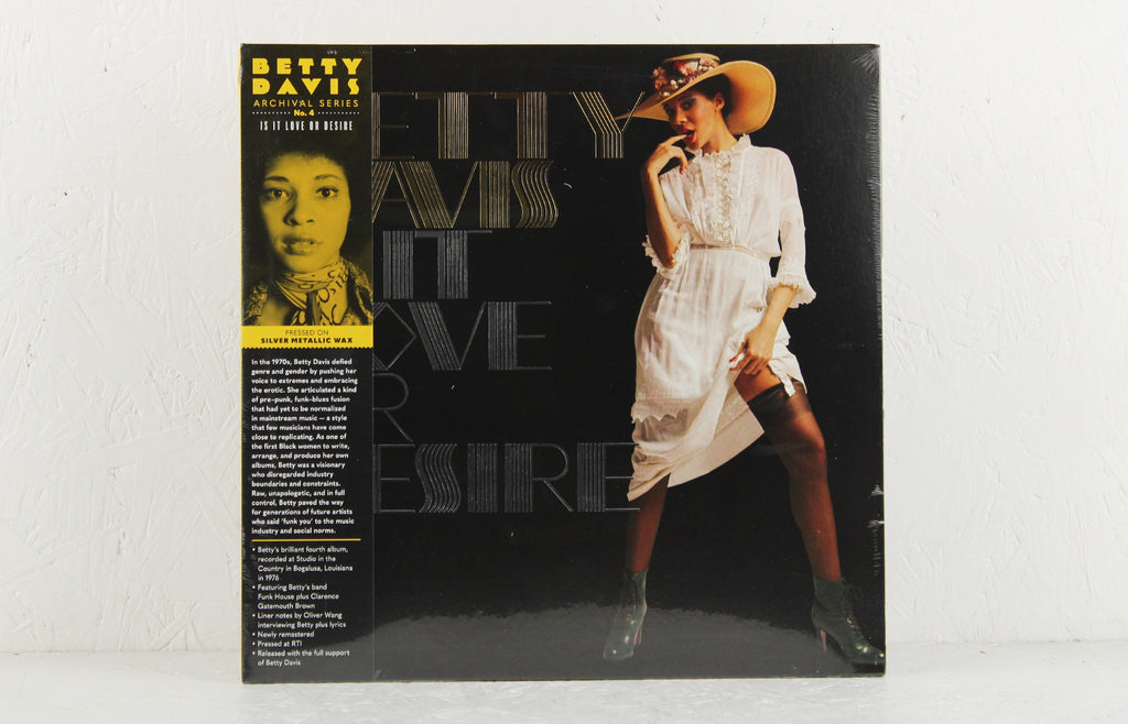 Betty Davis – Is It Love Or Desire (Silver metallic vinyl) – Vinyl LP