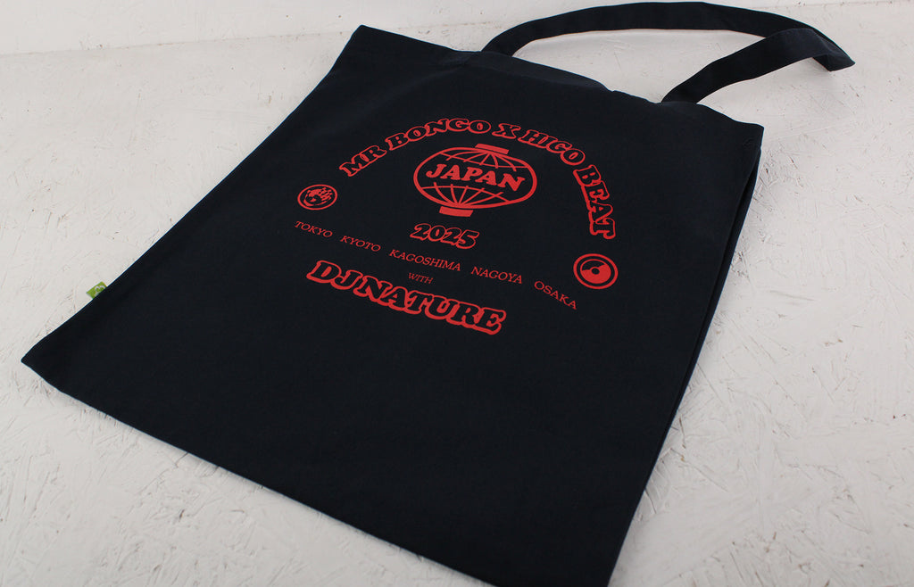 Mr Bongo x Higo Beat x DJ Nature Japan Tour Tote Bag