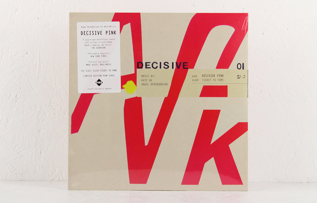 Decisive Pink – Ticket To Fame (Pink Vinyl) – Vinyl LP