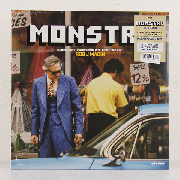 Rob J Madin – Monster – Vinyl EP – Mr Bongo