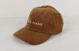 Piano Piano Brown Cord Cap - Piano Piano logo