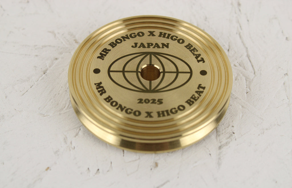 Mr Bongo x Higo Beat Japan 2025 Tour Record Weight - Small 7" weight (Single)