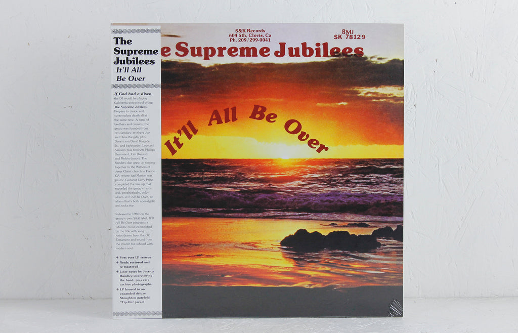 It'll All Be Over (Opaque Maroon & Transparent Yellow vinyl) – Vinyl LP