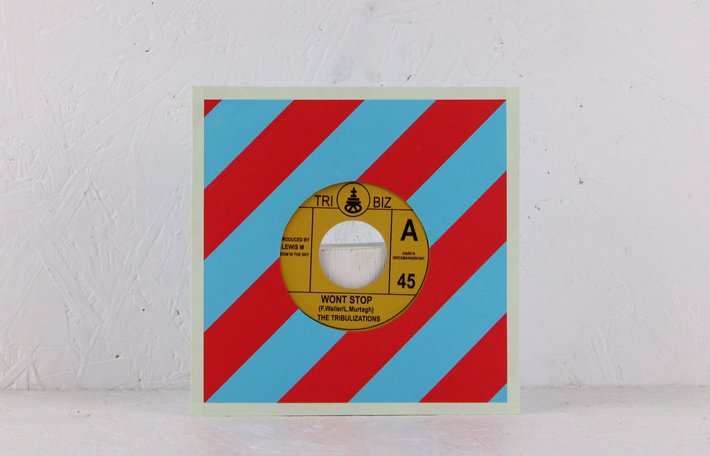 The Tribulizations – Won't Stop (blue marble vinyl) – Vinyl 7"