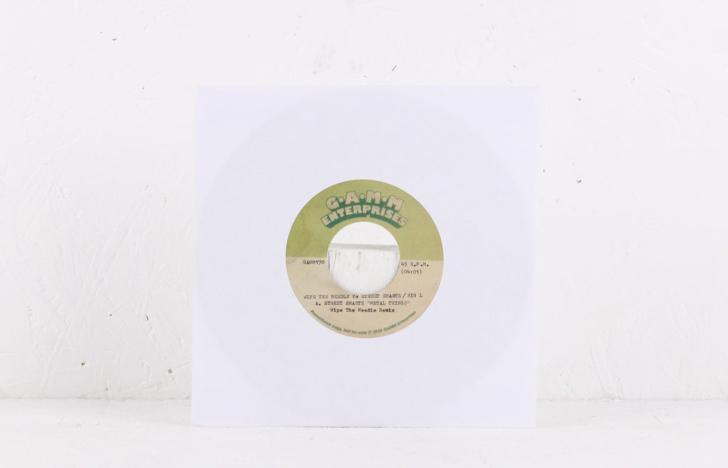 Wipe The Needle vs Street Smartz & Big L – Vinyl 7"