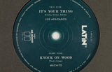Latin 45's – Los Africanos – It's Your Thing / Machito – Knock On Wood – 7" Vinyl – Mr Bongo