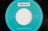 Protoje – Protoje – Who Knows ft. Chronixx b/w Gregory Morris Dub Mix – 7" Vinyl – Mr Bongo
