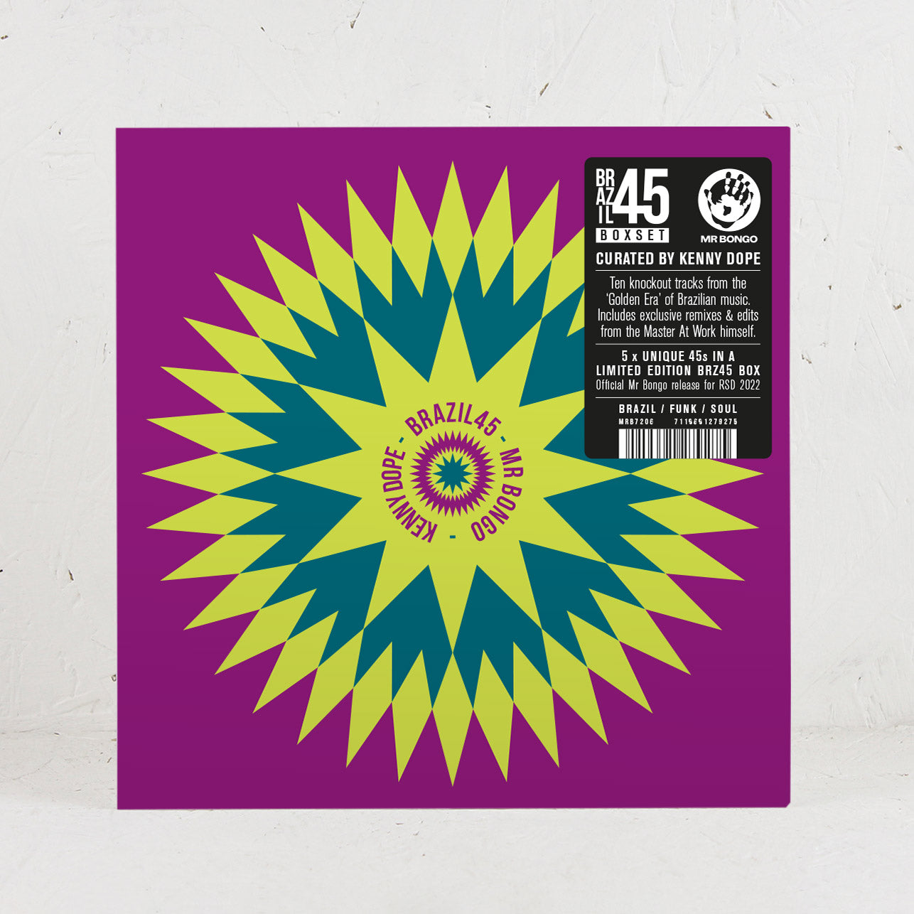 洋楽 BRAZIL 45 VOL.5 (DJ KOCO PRESENTS) 7 box Brazil 45 Boxset Curated By Kenny Dope - 5 x 7