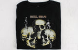 Skull Snaps T-Shirt - Black