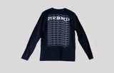Mr Bongo Long Sleeve T-Shirt – Bongo Repeater (Black & White)