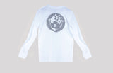 Mr Bongo Long Sleeve T-Shirt – Bongo Breaks (White & Black)