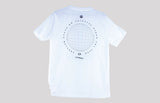 Mr Bongo Short Sleeve T-Shirt – Keep The World Spinning (White & Black)